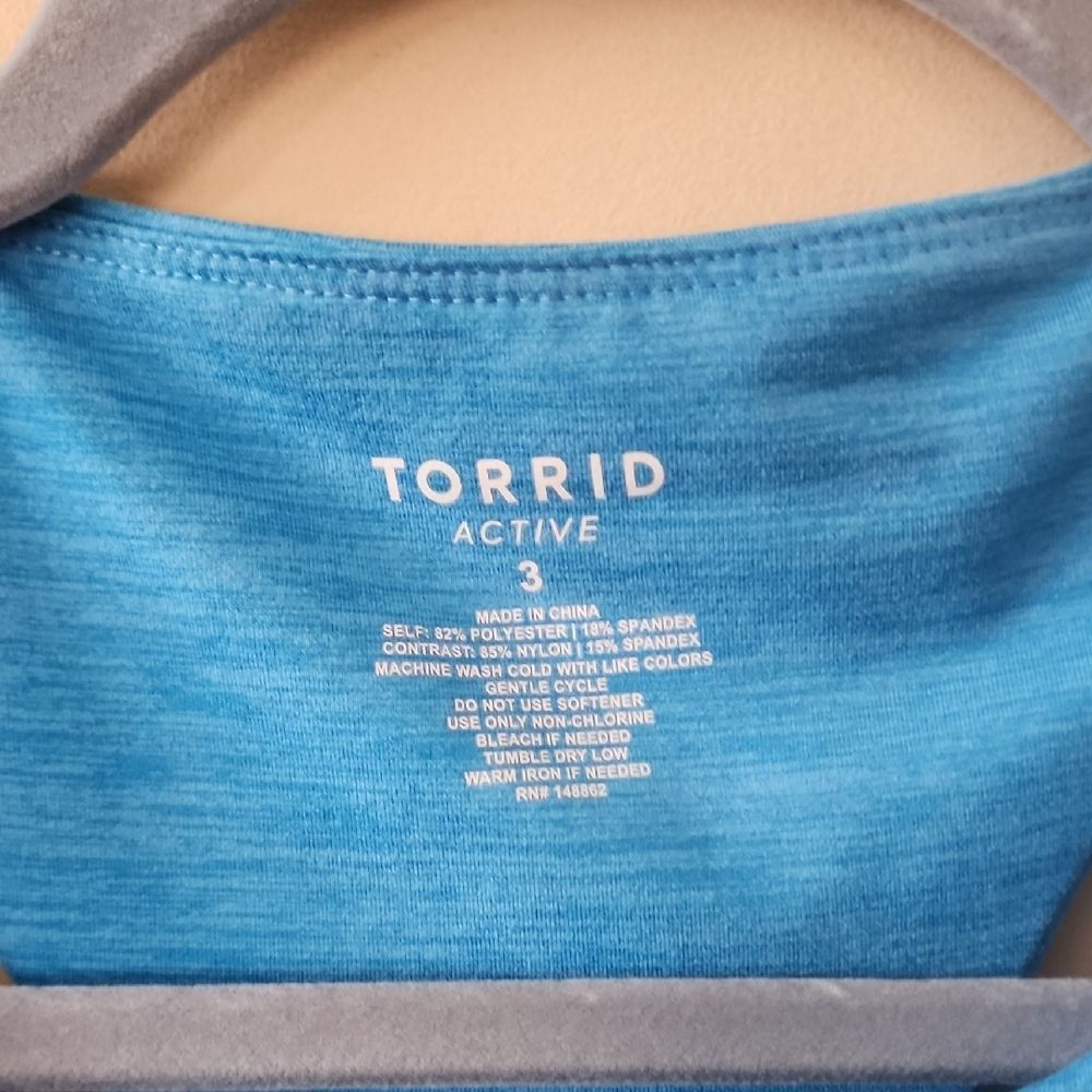 Torrid Sky Blue Tank Top - Picture 2 of 3